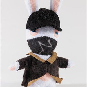 New GameStop Mcfarlane Ubisoft Watchdogs Rabbid Keychain